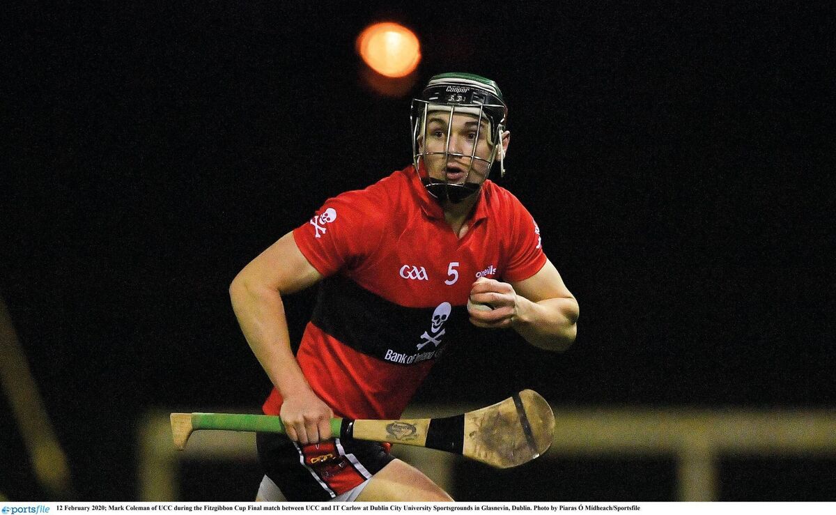 Mark Coleman looking for a pass. Picture: Piaras Ó Mídheach/Sportsfile