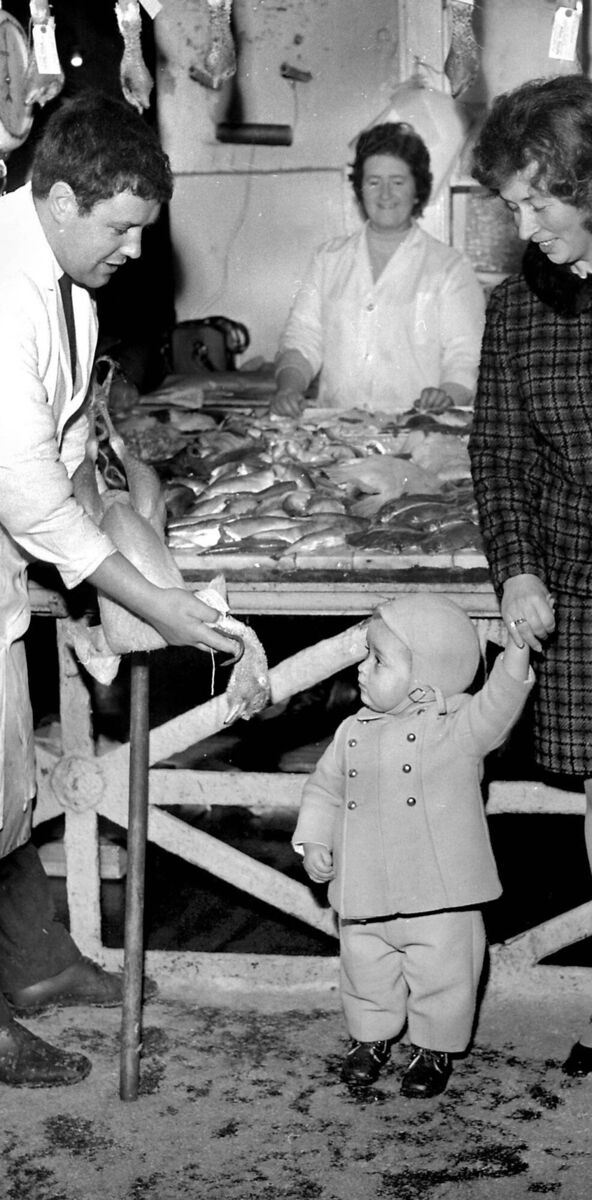 A turkey sale takes place in the English Market in Cork city in December, 1969. A turkey sale takes place in the English Market in Cork city in December, 1969.