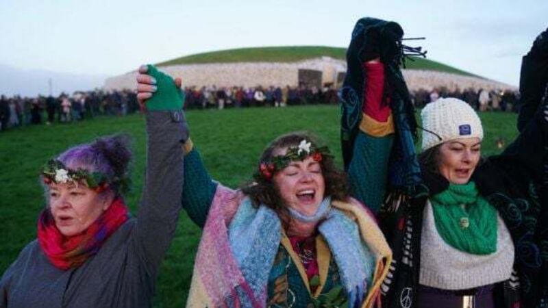 In pictures: Visitors return to Newgrange for winter solstice In pictures: Visitors return to Newgrange for winter solstice