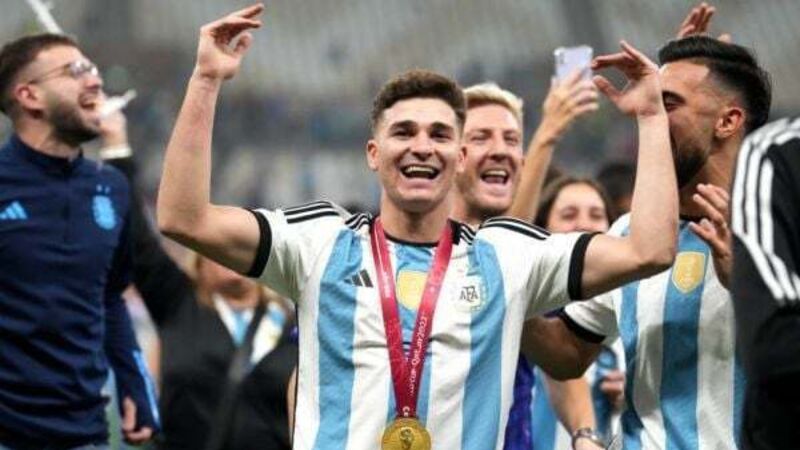 Pep Guardiola congratulates Julian Alvarez and Lionel Messi over World Cup win