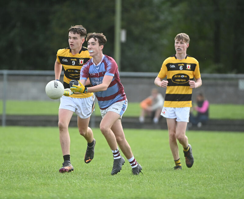 Midfielder Robert Hennessy in action for Ibane Gaels against Na Piarsaigh in the U15 Premier 2 Challenge Cup final. Picture: Larry Cummins Midfielder Robert Hennessy in action for Ibane Gaels against Na Piarsaigh in the U15 Premier 2 Challenge Cup final. Picture: Larry Cummins