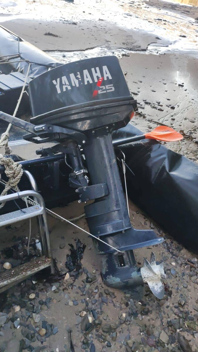 Crosshaven Coast Guard responded to a call-out by MRSC Valentia to reports of a boat washed up along the entrance to Cork Harbour yesterday morning. Crosshaven Coast Guard responded to a call-out by MRSC Valentia to reports of a boat washed up along the entrance to Cork Harbour yesterday morning.