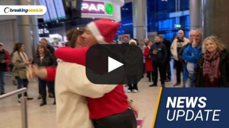 Video: Varadkar insists HSE is prepared for virus surge; Dublin Airport homecomings