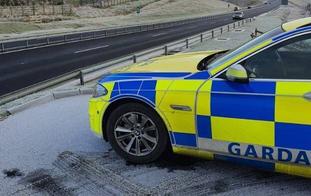 A garda checkpoint on the new Macroom bypass. Picture: An Garda Síochána - Cork, Kerry &amp; Limerick - Southern Region/ Facebook