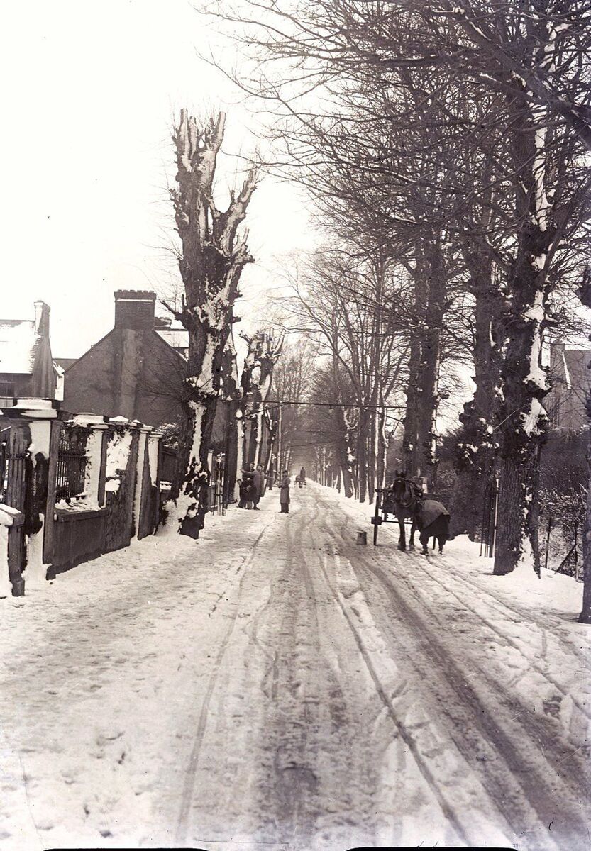 Snow at the Mardyke - February 1947. Snow at the Mardyke - February 1947.