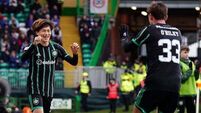 Reo Hatate and Kyogo Furuhashi net braces as Celtic brush aside St Johnstone