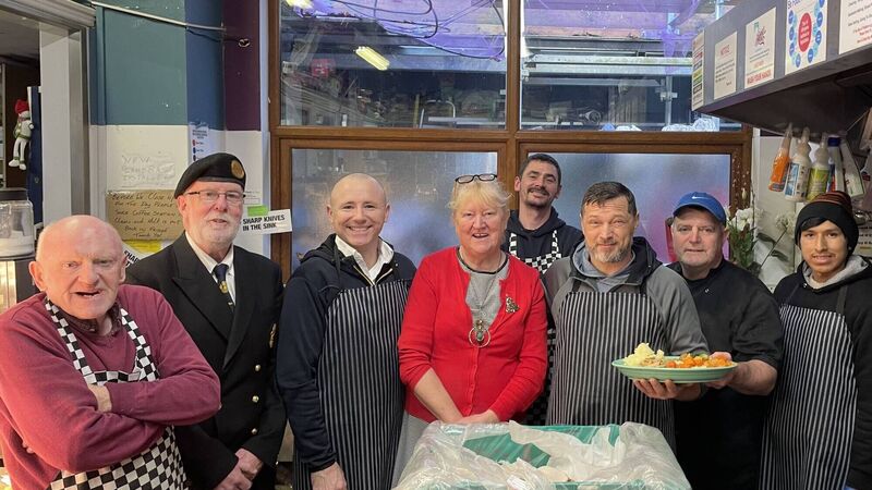 One thousand meals served on Christmas Day at Cork's Penny Dinners One thousand meals served on Christmas Day at Cork's Penny Dinners