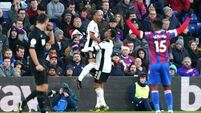 Fulham claim rare London derby win after brushing aside nine-man Crystal Palace