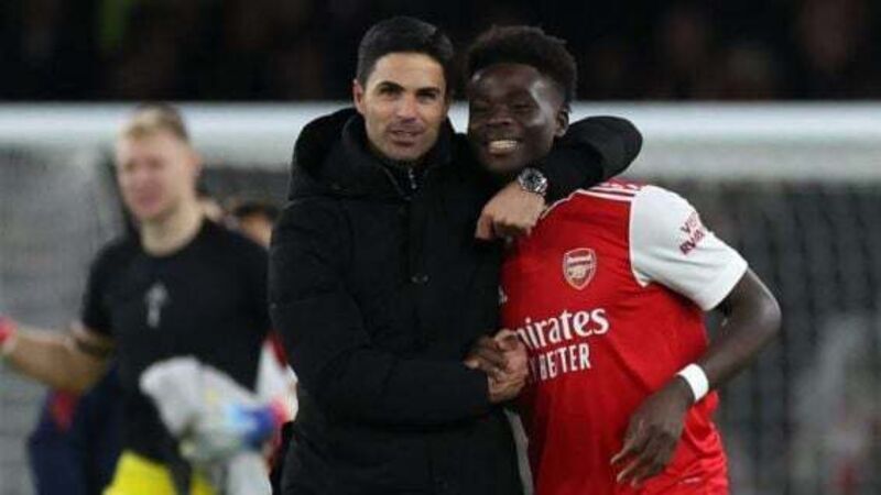 It was kept secret – Mikel Arteta happy Gunners put on a show for Arsene Wenger