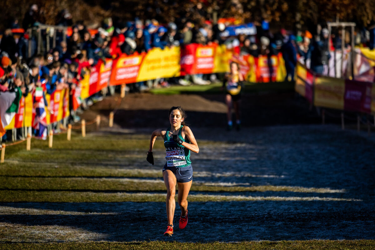 Ireland’s Jane Buckley in action last month. Picture: INPHO/Sasa Pahic Szabo Ireland’s Jane Buckley in action last month. Picture: INPHO/Sasa Pahic Szabo