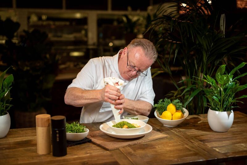 David O'Sullivan, chef at the Pavillion, Ballygarvan.