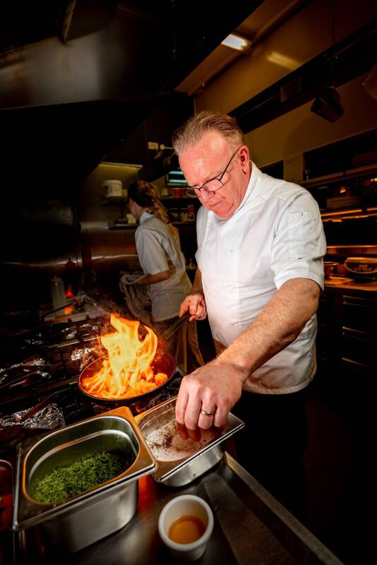  David O'Sullivan, chef at the Pavillion, Ballygarvan.