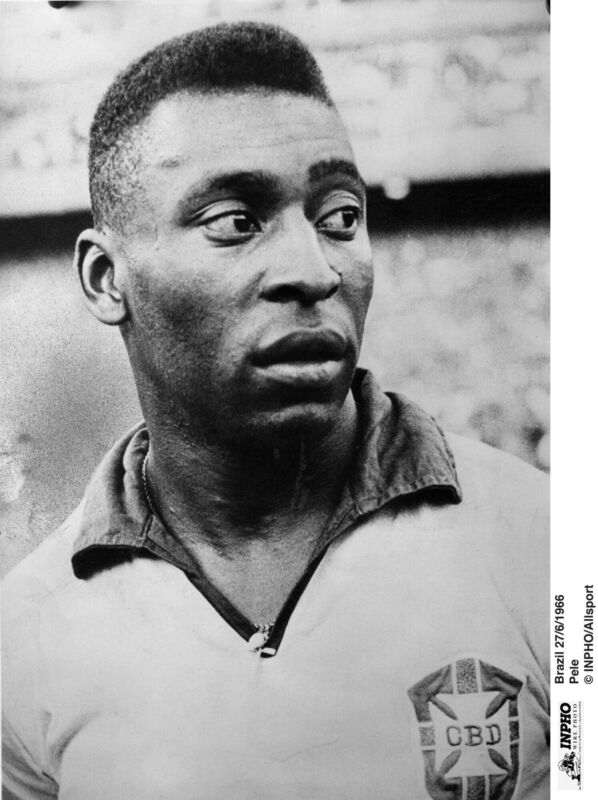 Pele in 1966. Picture: INPHO/Allsport Pele in 1966. Picture: INPHO/Allsport