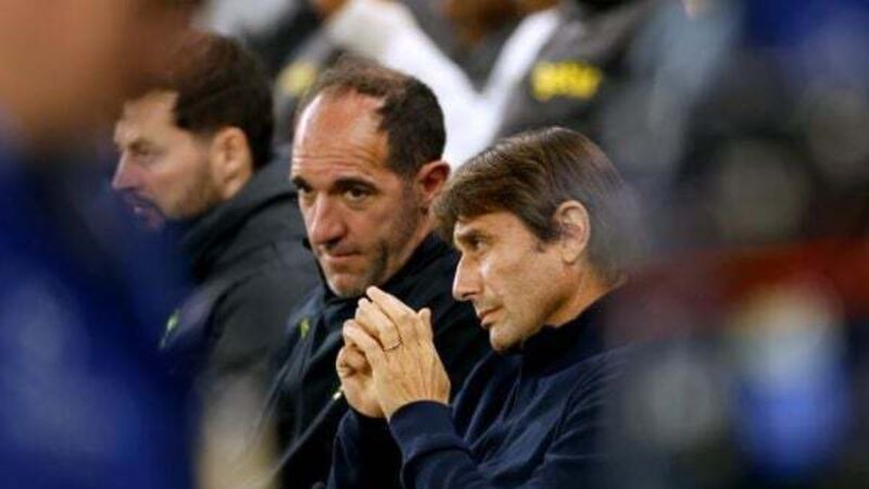 Cristian Stellini downplays concerns over Antonio Conte’s future at Tottenham