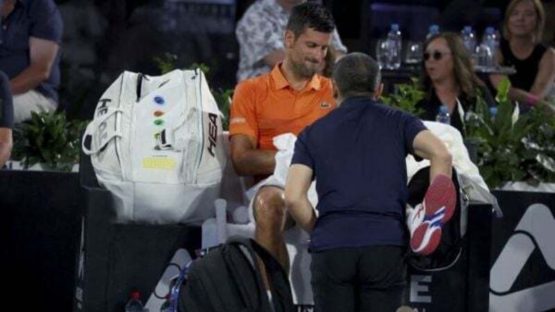 Novak Djokovic survives injury scare to reach Adelaide International final