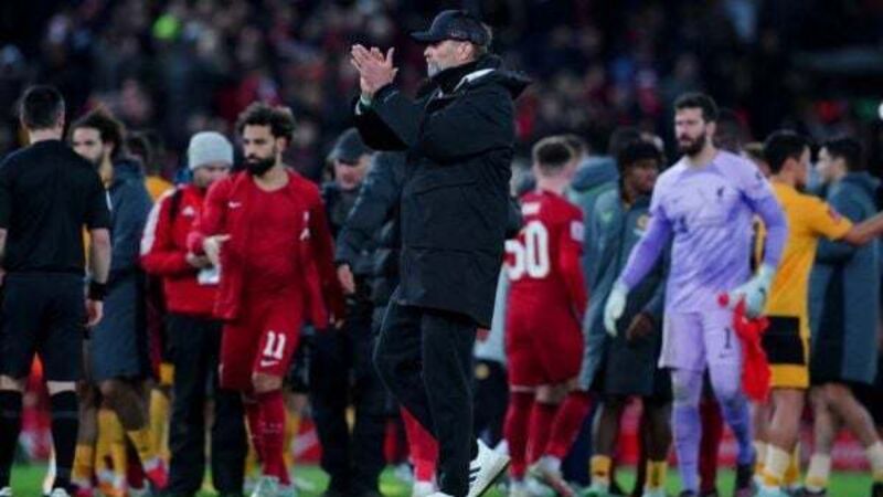 Jurgen Klopp makes case for the defence after Liverpool held by Wolves in FA Cup