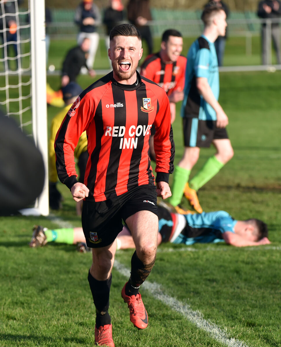 Ringmahon Rangers' Jack Cairns helped his side into the Munster Senior Cup quarter-finals. Picture: Eddie O'Hare Ringmahon Rangers' Jack Cairns helped his side into the Munster Senior Cup quarter-finals. Picture: Eddie O'Hare