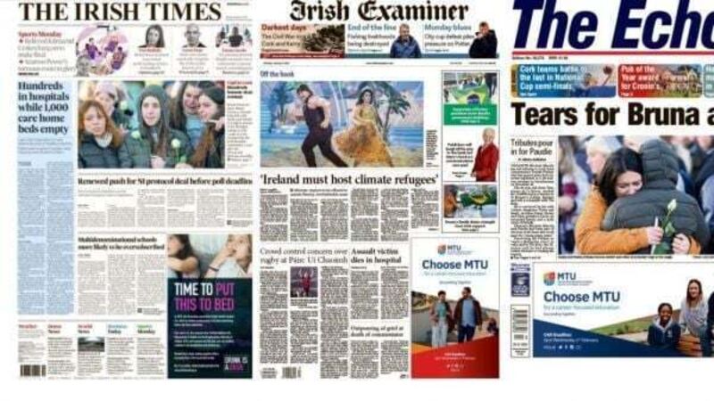 What the papers say: Monday's front pages
