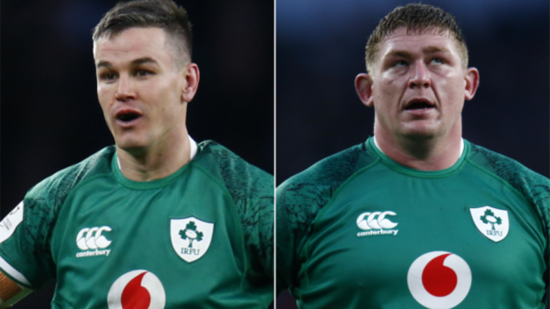 Johnny Sexton and Tadhg Furlong set to be fit for Ireland’s Six Nations campaign