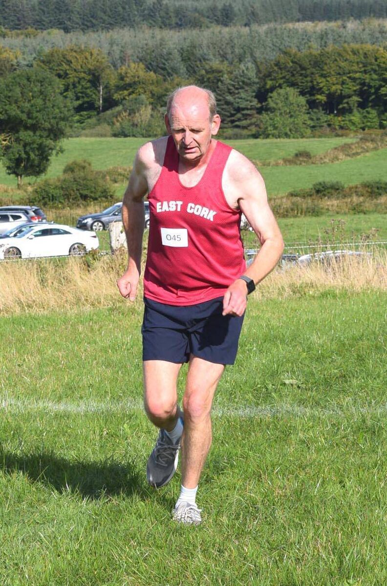 Denis McCarthy competing at the East Cork C-C championships last September on home ground at Ballynoe. Picture: John Walshe 