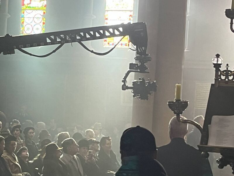 Filming of ‘God’s Spy’ under way in the Cathedral (Photos Copyright St Fin Barre’s Cathedral) Filming of ‘God’s Spy’ under way in the Cathedral (Photos Copyright St Fin Barre’s Cathedral)