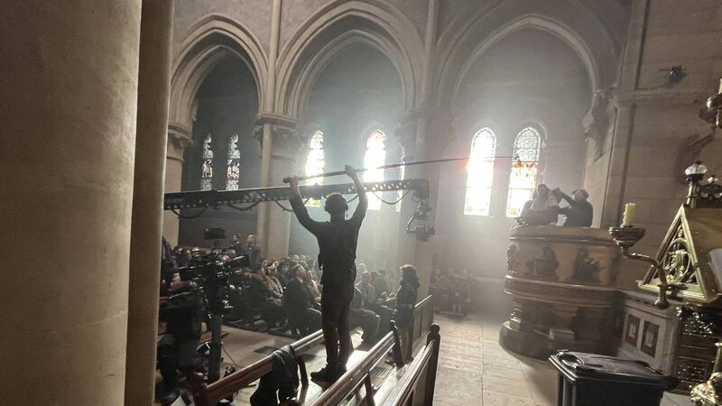 Filming in St Fin Barre's: Major movie shoot takes place in cathedral Filming in St Fin Barre's: Major movie shoot takes place in cathedral