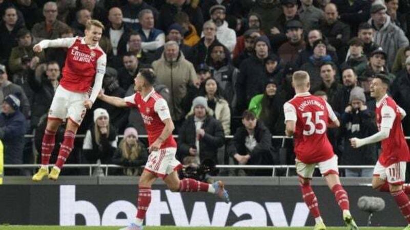 Sunday sport: Arsenal win north London derby, Rathmore crowned intermediate champions Sunday sport: Arsenal win north London derby, Rathmore crowned intermediate champions