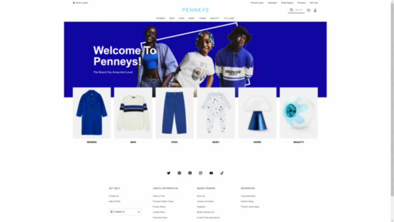 Penneys launches new website that allows customers to check stock levels Penneys launches new website that allows customers to check stock levels