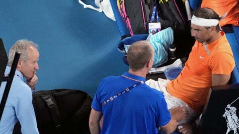 Rafael Nadal to be sidelined for at least six weeks with Australian Open injury