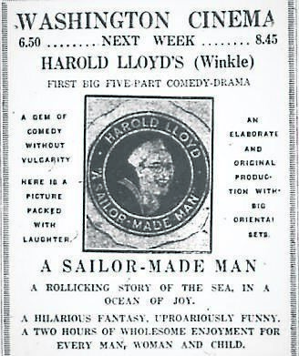 An ad in the Echo on Jan 20, 1923