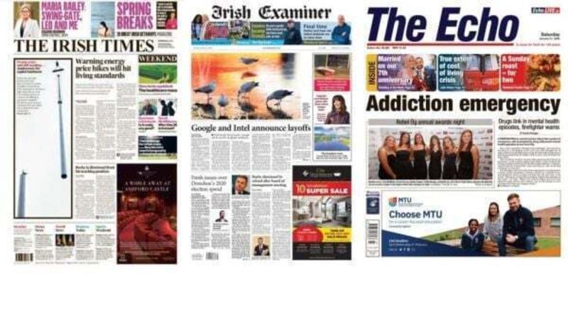 What the papers say: Saturday's front pages