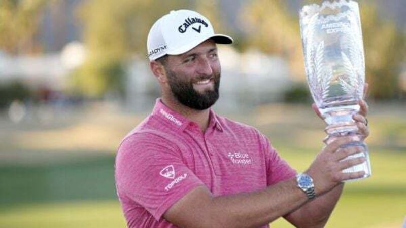 Jon Rahm outlasts rookie Davis Thompson to win American Express by one stroke Jon Rahm outlasts rookie Davis Thompson to win American Express by one stroke