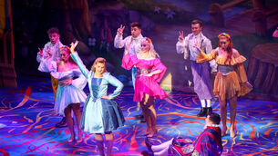 <p>Princess Aurora played by Chloe Riordan and Prince Sebastian played by Eamonn Walsh in the Cork Opera House panto, Sleeping Beauty. Picture David Creedon</p>