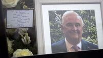 Former Chief Justice John Murray was 'dedicated' to truth and public service, funeral told