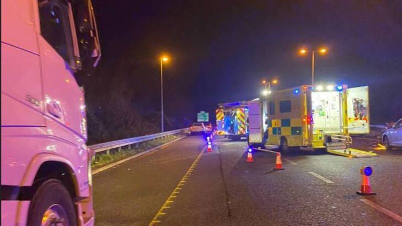 Person taken to hospital following collision in Cork City