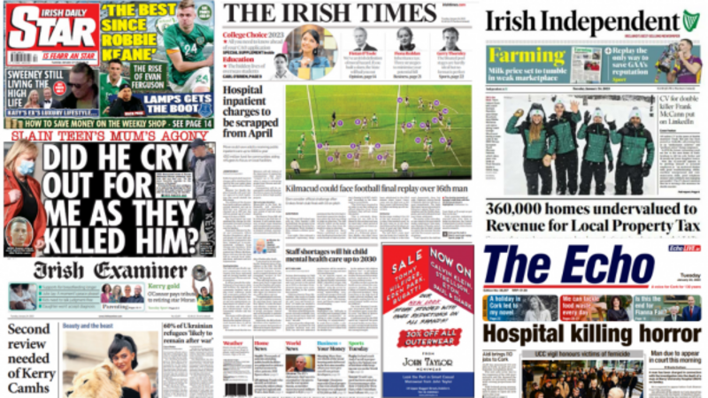What the papers say: Tuesday's front pages