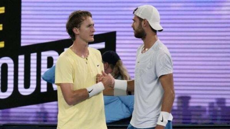 Korda retires with wrist injury during Australian Open clash with Khachanov