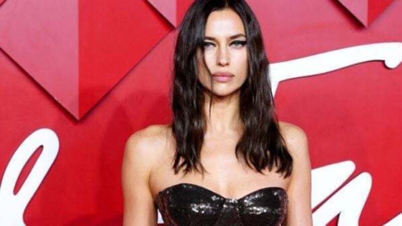 Irina Shayk ‘honoured’ to wear dress featuring hand-sculpted lion head