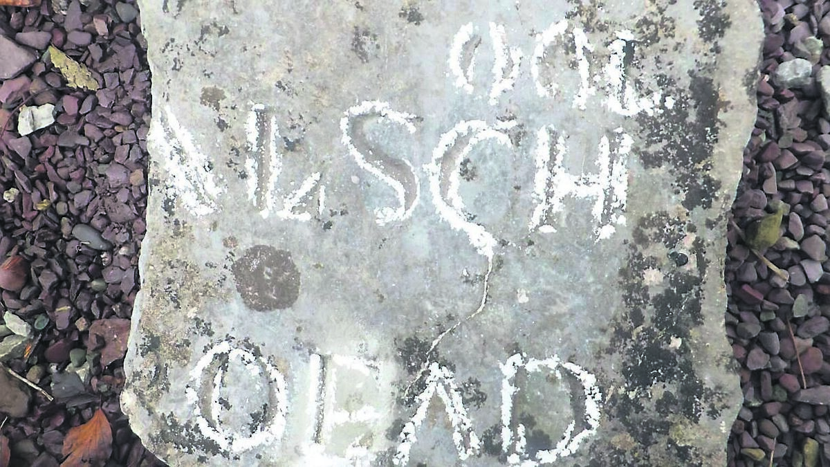 A small stone on my Cork farm that tells a lot about local history