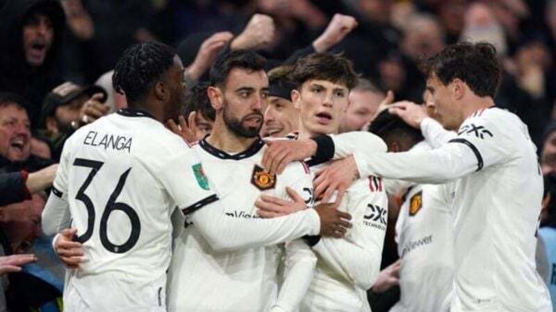 Man Utd march towards Wembley with big first-leg win at Nottingham Forest Man Utd march towards Wembley with big first-leg win at Nottingham Forest