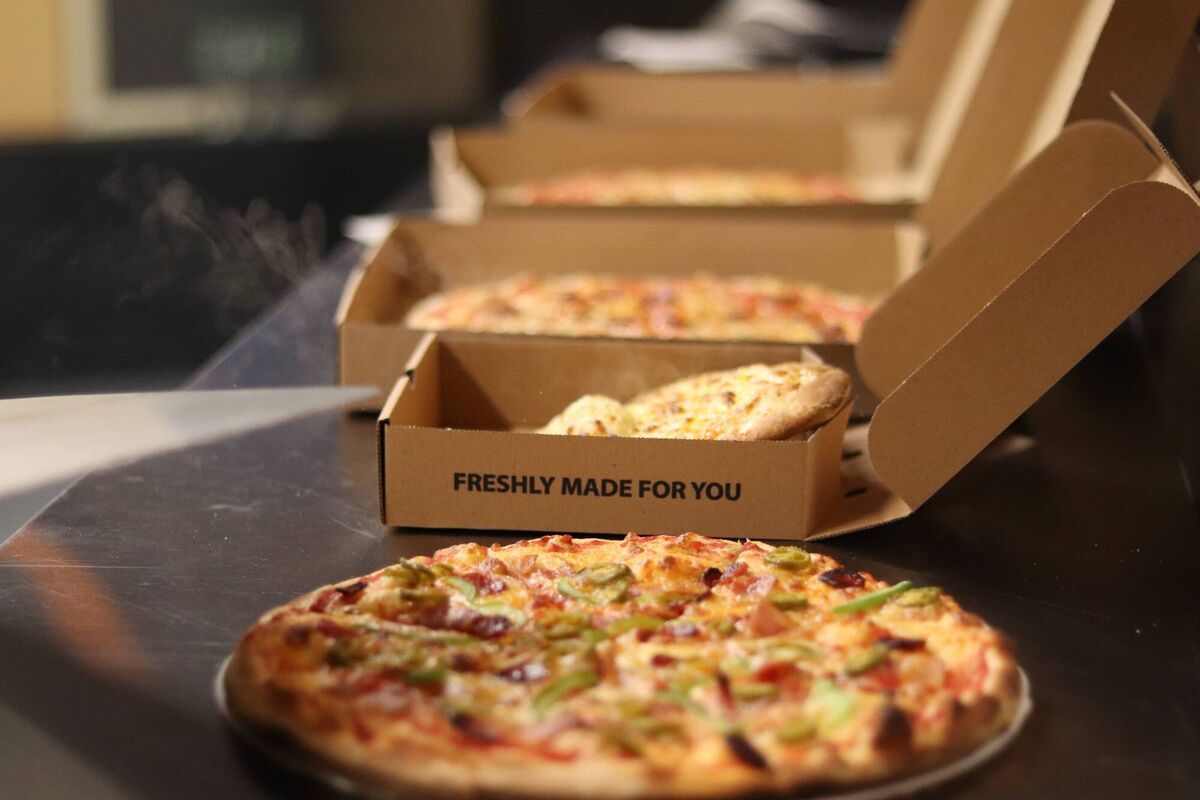 Mike has always had a passion for pizza. Picture: Richard Gordon