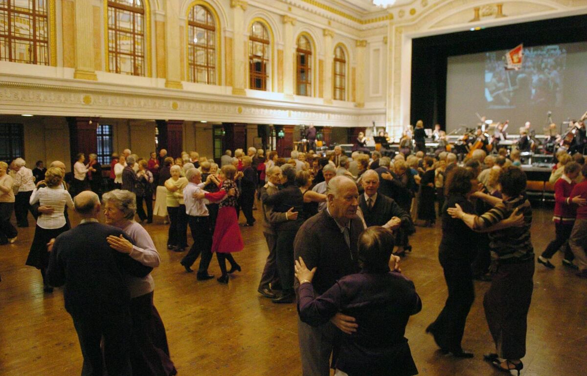 Part of the large attendance at the Lord Mayor's Tea Dance at City Hall in 2014. Picture: Eddie O'Hare 2014