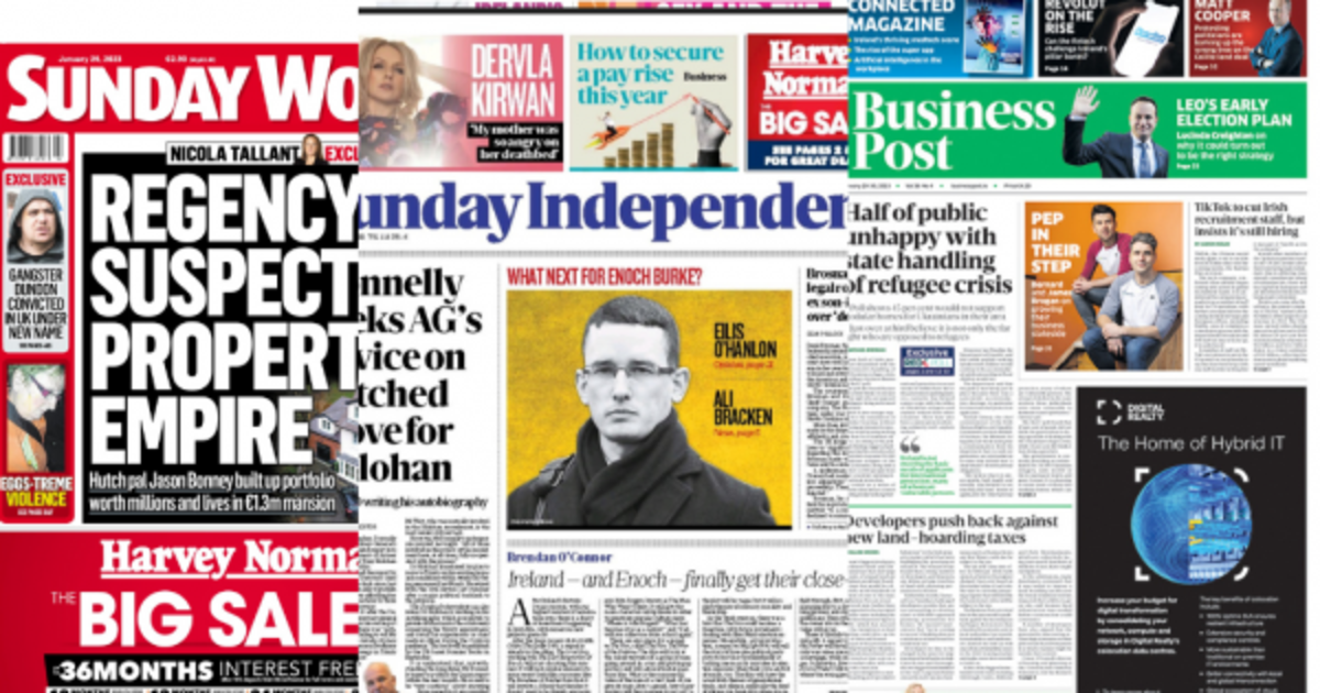 What the papers say: Sunday's front pages - Vimarsana News