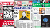 What the papers say: Sunday's front pages