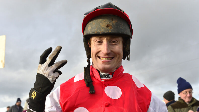 Johnny Barry lands a treble at Pigeon Hill & Carrigtwohill Point to Point Johnny Barry lands a treble at Pigeon Hill & Carrigtwohill Point to Point