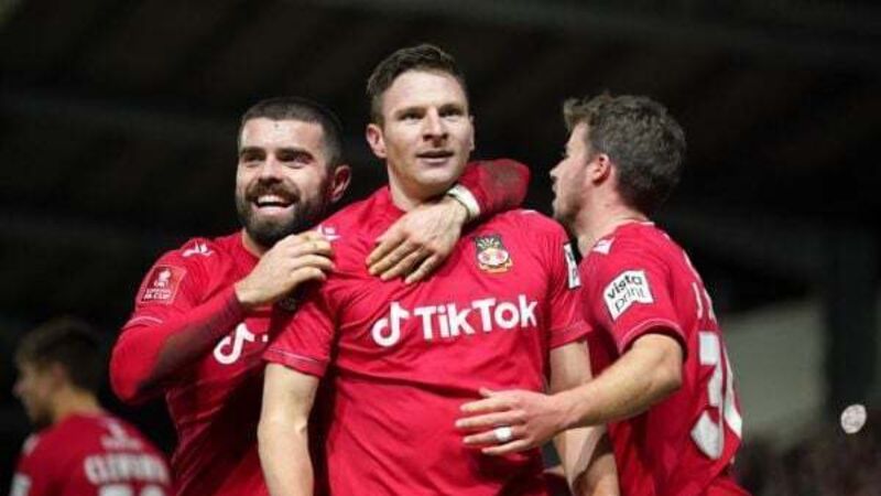 Wrexham denied famous win by late Sheffield United equaliser in FA Cup thriller