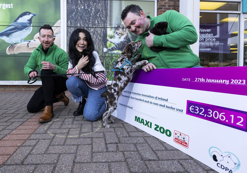 Pet retailer Maxi Zoo raises €32k for Cat and Dog Protection Association of Ireland Pet retailer Maxi Zoo raises €32k for Cat and Dog Protection Association of Ireland