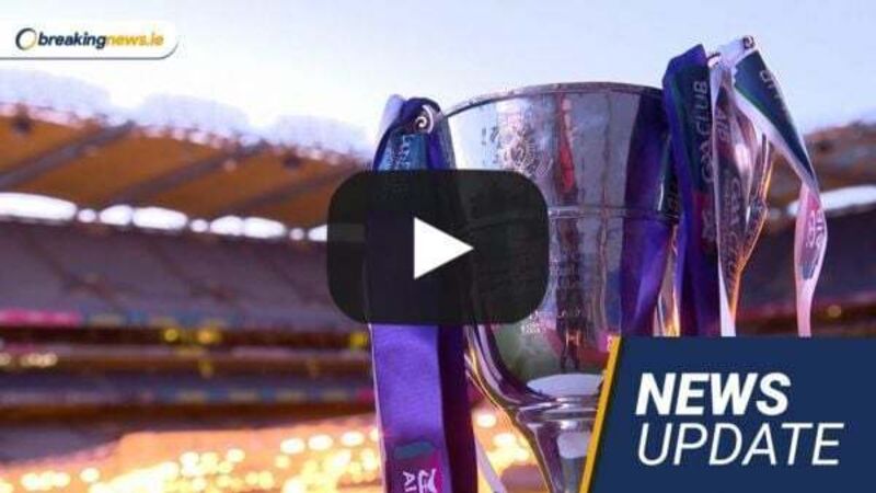Live: GAA orders club football final replay; Varadkar defends nursing home strategy