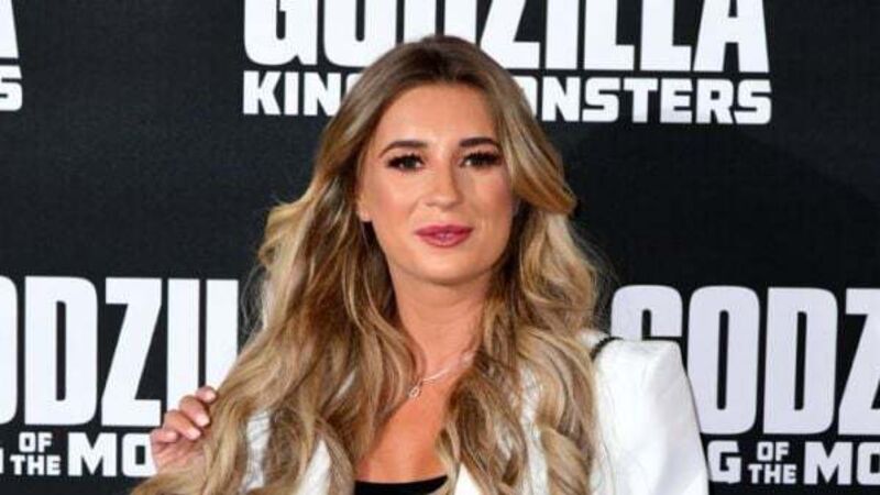 Pregnant Dani Dyer reveals gender of identical twins