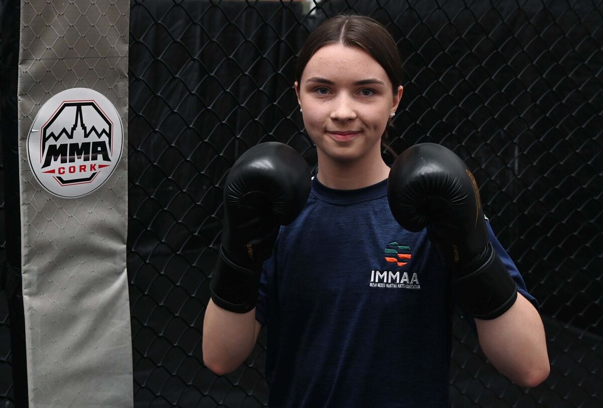 Louise Brady hard at training. Picture: Denis Minihane. Louise Brady hard at training. Picture: Denis Minihane.